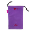 Kendama USA Kaizen Drawstring Kendama Storage Bag Purple (Front)