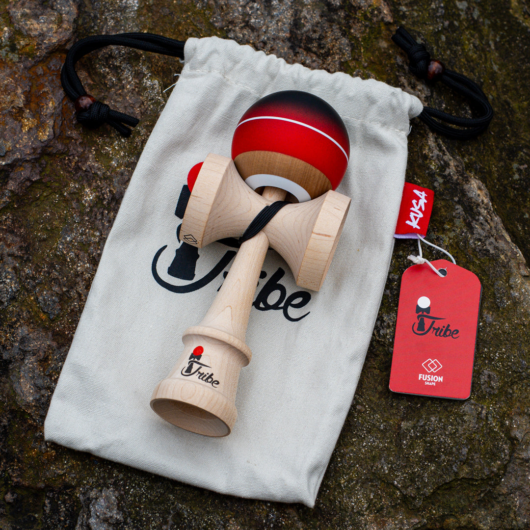 スポーツトイ・アクショントイ KENDAMA USA-Tribe Mod-Flame-Fusion Shape Kaizen - Tribe Mod - Fusion Shape - Flame – Kendama USA