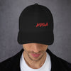 Dad Hat - Red KUSA Script Logo