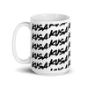 KUSA Script Logo Coffee Mug