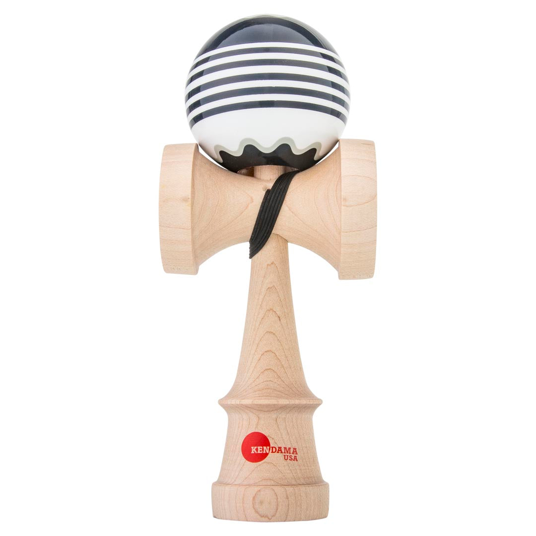 Kendama USA - Kaizen Fish Cake - Superstick - Black & White