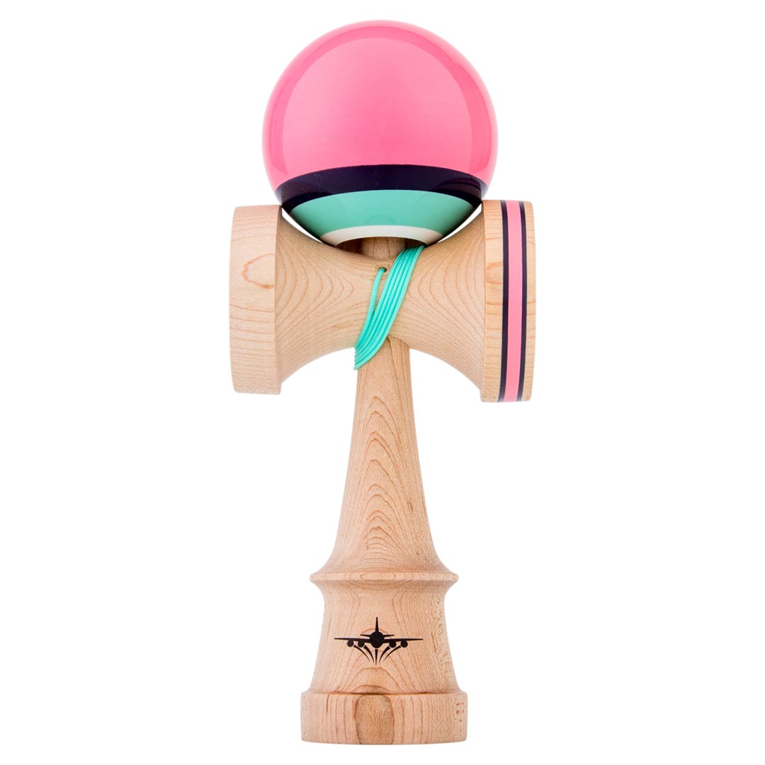 Keldama Kaizen Kendama - Jet Shape - Flamingo v2 | Pink Blue – Kendama USA