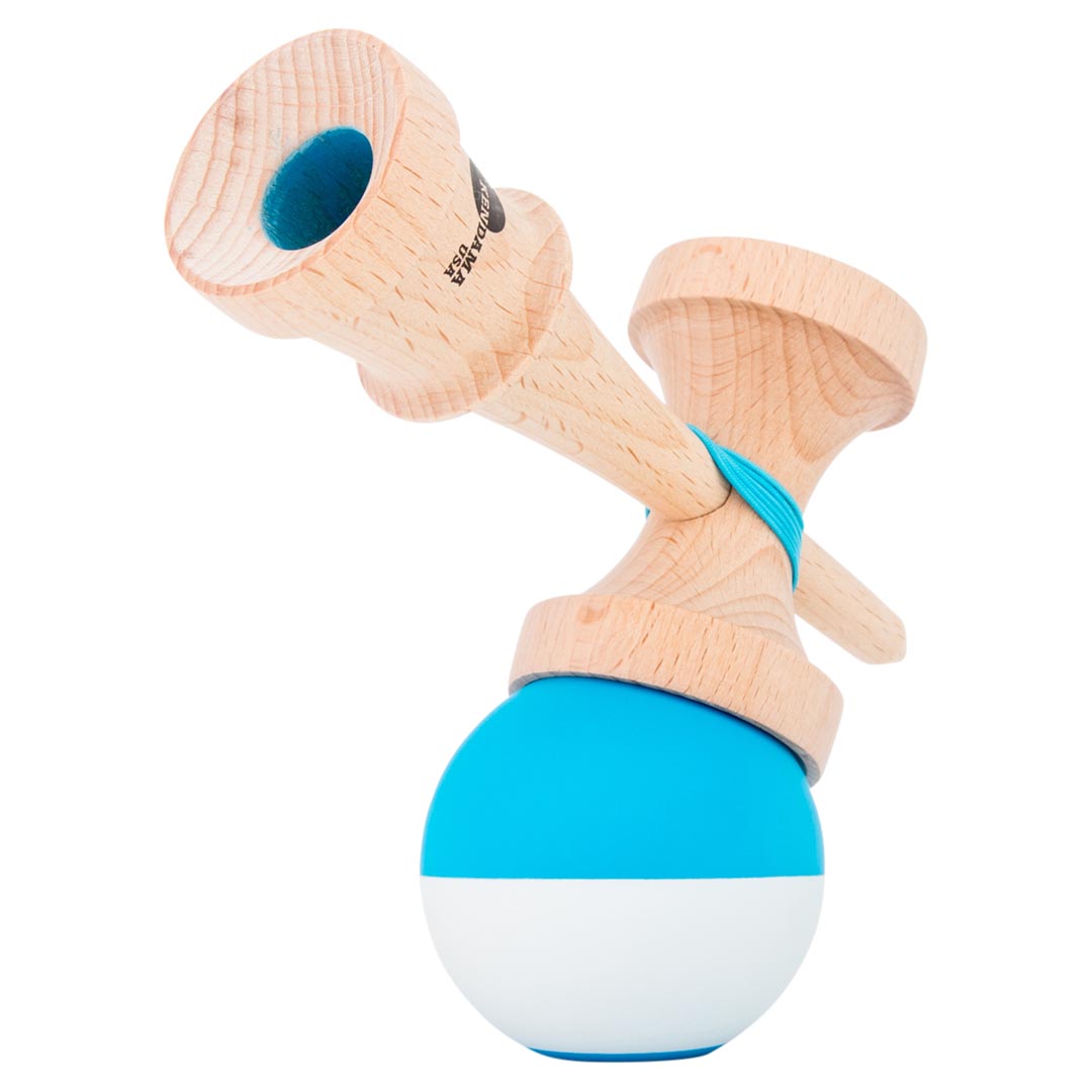 Lot De 2 Kendamas Extérieur - Jeu D'adresse Pour Enfants Et Adultes - Modèle Noir Et Bleu