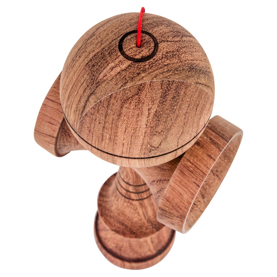 Kaizen Natural - Jet Shape - Padauk – Kendama USA