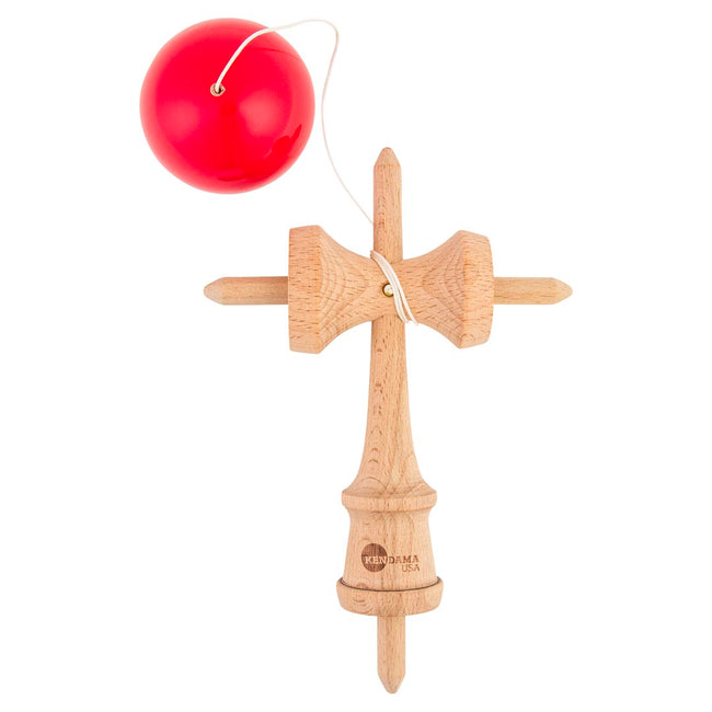 kodaume　ステラ Tribute Kendama - 4 Spike - Cactus - Red – Kendama USA