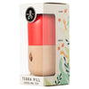 Terra Pill - Midsize Candy Apple Red