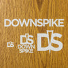 Accessories - DownSpike Vinyl Stickers - 4 Pack - White