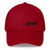 Dad Hat - Black KUSA Script Logo