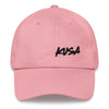 Dad Hat - Black KUSA Script Logo