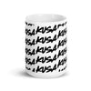KUSA Script Logo Coffee Mug